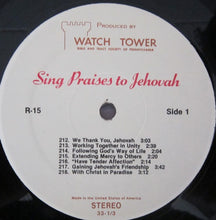 Load image into Gallery viewer, Unknown Artist : Sing Praises To Jehovah Songs 212-225 (LP)
