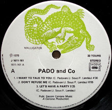 Load image into Gallery viewer, Pado &amp; Co : Pado &amp; Co (LP)
