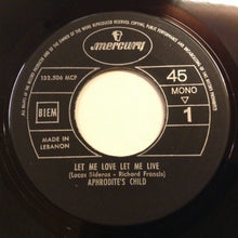 Load image into Gallery viewer, Aphrodite's Child : Let Me Love Let Me Live / Marie Jolie (7", Single, Mono)

