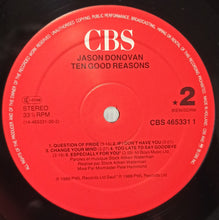 Load image into Gallery viewer, Jason Donovan : Ten Good Reasons (LP, Album)
