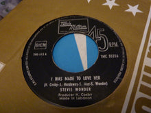 Load image into Gallery viewer, Stevie Wonder : I Was Made To Love Her / Hold Me (7", Single)

