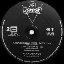Load image into Gallery viewer, Blancmange : Blind Vision (12", Maxi)
