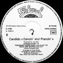 Load image into Gallery viewer, Candido : Dancin&#39; &amp; Prancin&#39; (LP, Album)
