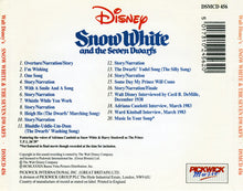 Load image into Gallery viewer, Various, Adriana Caselotti, Harry Stockwell : Snow White And The Seven Dwarfs (CD)
