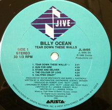 Load image into Gallery viewer, Billy Ocean : Tear Down These Walls (LP, Album, Club, CRC)
