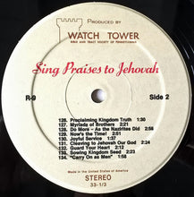 Load image into Gallery viewer, Unknown Artist : Sing Praises To Jehovah Songs 118-134 (LP)
