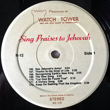 Load image into Gallery viewer, Unknown Artist : Sing Praises To Jehovah Songs 166-180 (LP)
