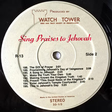 Load image into Gallery viewer, Unknown Artist : Sing Praises To Jehovah Songs 181-195 (LP)
