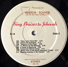 Load image into Gallery viewer, Unknown Artist : Sing Praises To Jehovah Songs 196-211 (LP)
