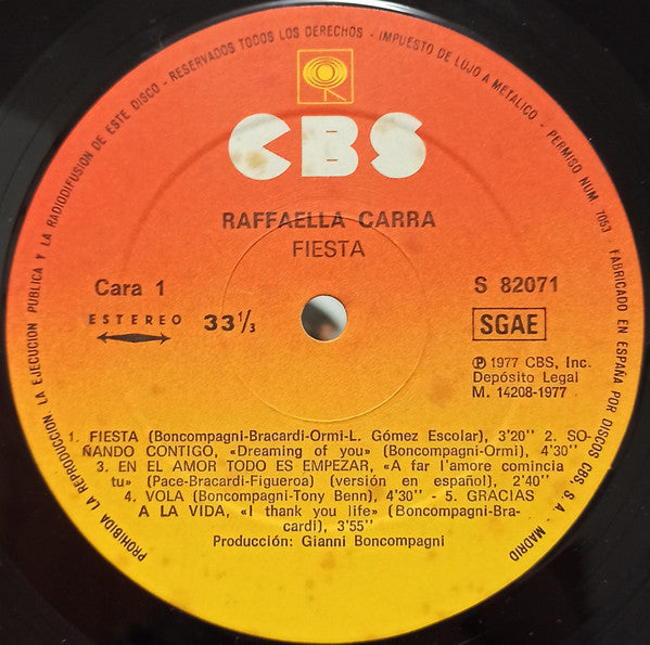 Buy Raffaella Carra* : Fiesta (LP, Album) Online for a great price