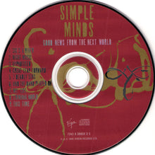 Load image into Gallery viewer, Simple Minds : Good News From The Next World (CD, Album)
