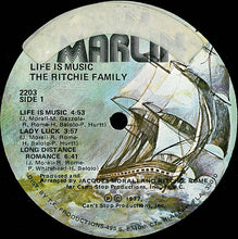 Load image into Gallery viewer, The Ritchie Family : Life Is Music (LP, Album, She)
