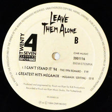 Load image into Gallery viewer, Twenty 4 Seven Featuring Stay-C And Nance : Leave Them Alone (12")
