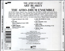 Load image into Gallery viewer, Art Blakey &amp; The Afro-Drum Ensemble : The African Beat (CD, Album, RE)
