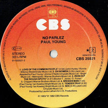 Load image into Gallery viewer, Paul Young : No Parlez (LP, Album, Sun)
