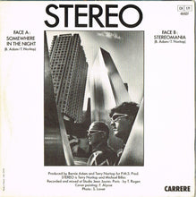 Load image into Gallery viewer, Stereo (2) : Somewhere In The Night (7&quot;)
