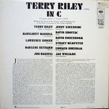 Load image into Gallery viewer, Terry Riley : In C (LP, Album, RE)
