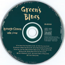 Load image into Gallery viewer, Benny Green : Green&#39;s Blues (CD, Album)

