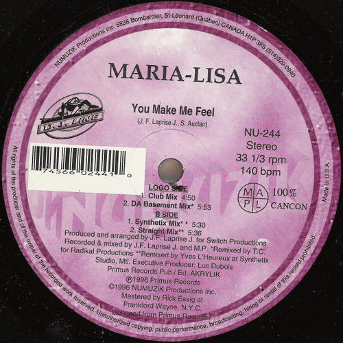 Maria-Lisa : You Make Me Feel (12