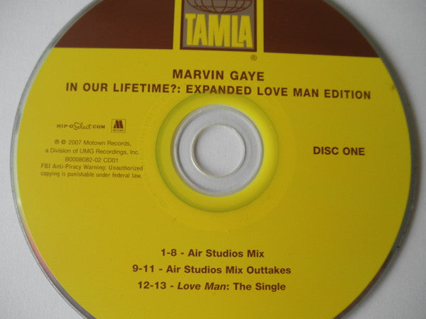 CD BCM CD Marvin Gaye/ In Our Lifetime