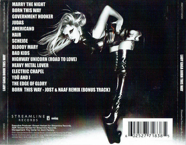 Buy Lady Gaga : Born This Way (CD, Album, RP) Online for a great