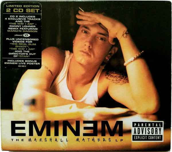 Eminem : The Marshall Mathers LP (CD, Album + CD-ROM, Enh + Ltd, RP)