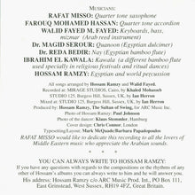 Load image into Gallery viewer, Rafat Misso* And Hossam Ramzy : Ahlamy = أحلامي (CD)
