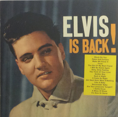Elvis Presley : Elvis Is Back! (CD, Album, Comp, RE, RM)
