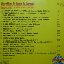 Load image into Gallery viewer, Various : Bossa-Nova &amp; Samba In Concerto (CD, Comp)
