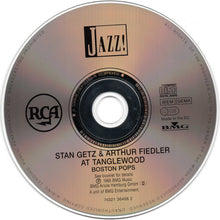 Load image into Gallery viewer, Stan Getz &amp; Arthur Fiedler, Boston Pops* : Stan Getz &amp; Arthur Fiedler At Tanglewood (CD, Album)
