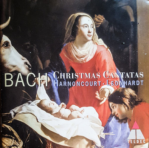 Bach*, Harnoncourt*, Leonhardt* : Christmas Cantatas (3xCD, Comp, RE, RM)