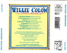 Load image into Gallery viewer, Willie Colón : American Color (CD, Album)
