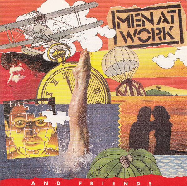 Various : Men At Work And Friends (2xCD, Comp)
