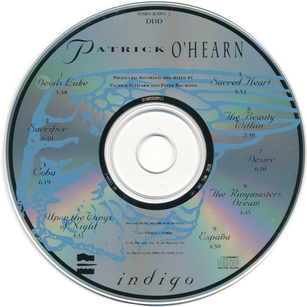 Buy Patrick O'Hearn : Indigo (CD, Album) Online for a great price