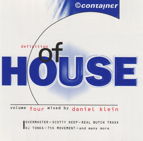 Daniel Klein : Definition Of House Volume Four (CD, Comp, Mixed)