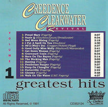 Load image into Gallery viewer, Creedence Clearwater Revival : Greatest Hits Vol. 1 (CD, Comp)
