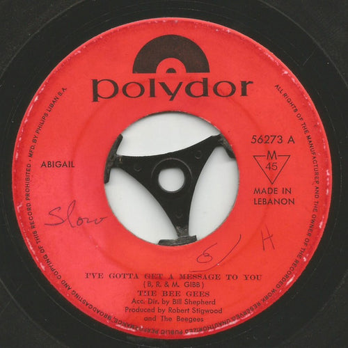 Bee Gees : I've Gotta Get A Message To You (7