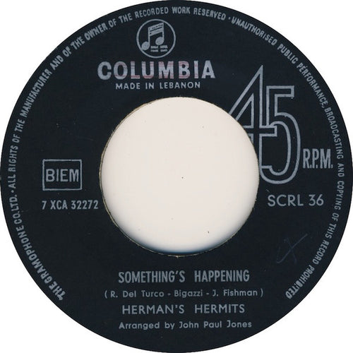 Herman's Hermits : Something's Happening  (7