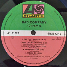 Load image into Gallery viewer, Bad Company (3) : 10 From 6 (LP, Comp, Club)
