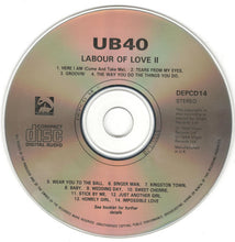 Load image into Gallery viewer, UB40 : Labour Of Love II (CD, Album)
