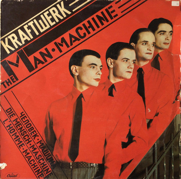 KRAFTWERK/THE MAN・MACHINE国内盤12inchレコード Buy Kraftwerk : The Man-Machine (LP, Album) Online for a great