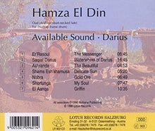 Load image into Gallery viewer, Hamza El Din : Available Sound • Darius (CD, Album)
