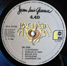 Load image into Gallery viewer, Juan Luis Guerra 4.40 : Bachata Rosa (LP, Album)
