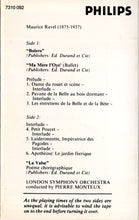 Load image into Gallery viewer, Ravel* : London Symphony Orchestra, Pierre Monteux : Bolero, &quot;Ma Mère L&#39;Oye&quot; / La Valse (Cass, Album, RE, Dol)
