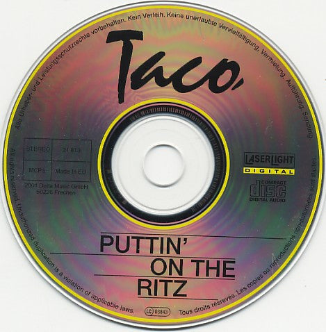 Buy Taco : Puttin' On The Ritz (CD, Comp) Online for a great price