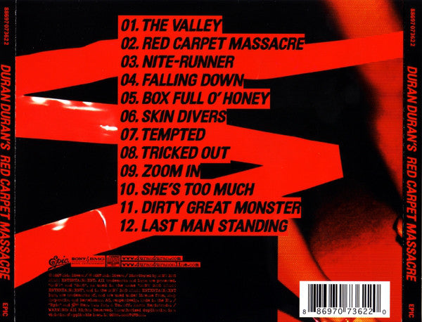 邦楽 RED CARPET / DEMO CD Buy Duran Duran : Red Carpet Massacre (CD, Album, Son) Online for