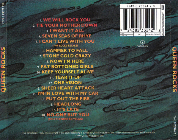 Buy Queen : Queen Rocks (CD, Comp) Online for a great price – Disc