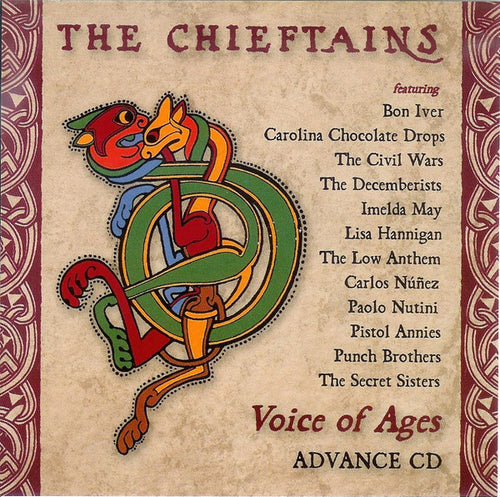 The Chieftains : Voice Of Ages (CD, Advance, Album, Promo)