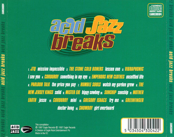 Buy Various : Acid Jazz Breaks (CD, Comp) Online for a great price