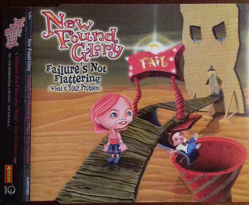 New Found Glory : Failure's Not Flattering (What's Your Problem) (CD, Single, Promo)